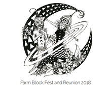Tablet Screenshot of farmblockfest.com